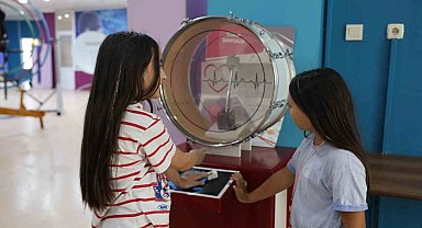 Aydınlı minikler yaz tatilini bilimle geçiriyor