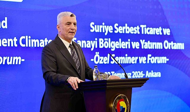 Bakan Bolat: "Önümüzdeki ay sonunda Uluslararası Şam Fuarı çok geniş katılımla yapılacak"