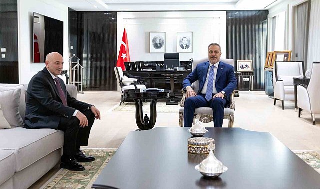 Bakan Fidan, Ankara İl Emniyet Müdürü Yüksek'i kabul etti