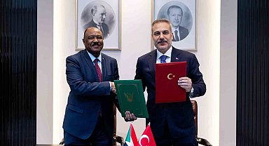 Bakan Fidan, Sudan Dışişleri ve Uluslararası İşbirliği Bakanı Salem ile görüştü