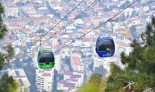 Balçova Teleferik Tesisleri'nde kapsamlı bakım ve yenileme çalışması