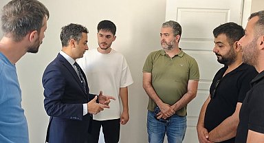 Ballıöz Mahallesi'nde köy konutlarınca çalışmalar sürüyor