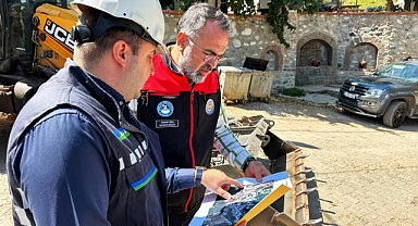 Başkan Erol, Burhaniye Mahallesi'ndeki Doğalgaz Çalışmalarını Yerinde İnceledi