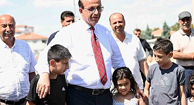 Başkan Geçit, Kuyulu Mahallesi'ndeki yatırımları yerinde inceledi