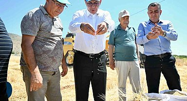Başkan Geçit "Üreticilerimize ücretsiz arpa dağıtımı yapacağız"