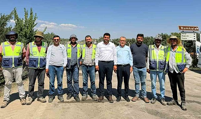 Başkan Şahin'e Araban'daki asfalt hizmeti için teşekkür