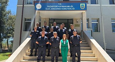 Başkan Tekin'den jandarmaya anlamlı ziyaret
