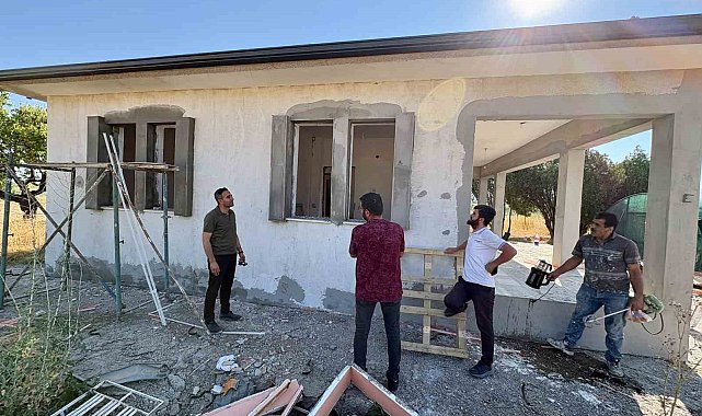 Başkan Ulutaş devam eden yatırımları inceledi