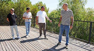 Başkan Zencirci, Mursallı'daki çalışmaları yerinde inceledi