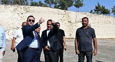 Başsavcıdan adliye binası inşaatında inceleme