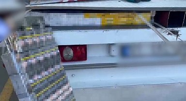Batman'da 8 bin 450 paket kaçak sigara ele geçirildi