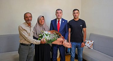 Bayburt'ta 15 Temmuz gazileri ziyaret edildi