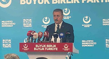 BBP Genel Başkanı Destici: "13 Haziran'da 29 şüpheli hakkında yakalama ve gözaltı kararı çıkarılmıştır"