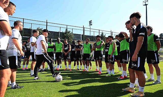 Beşiktaş, Midtjylland maçı hazırlıklarını sürdürdü