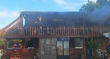 Bilecik'te restoranda korkutan yangın