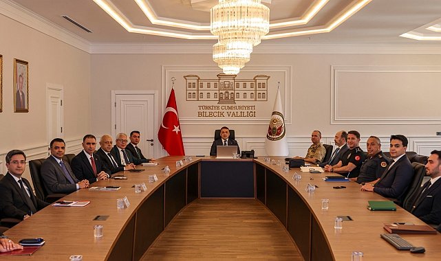 Bilecik'te terörden trafiğe güvenlik gündemi değerlendirildi