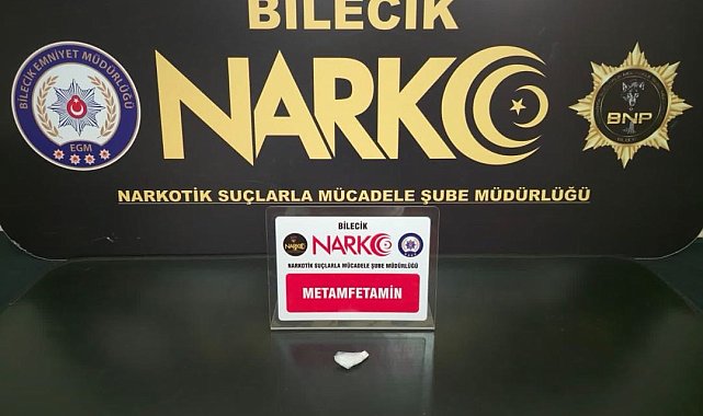 Bilecik'te uyuşturucu operasyonu: 1 gözaltı
