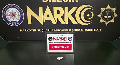 Bilecik'te uyuşturucu operasyonu: 1 gözaltı