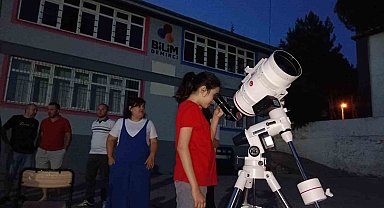 Bilim Demirci'de gökyüzü şöleni