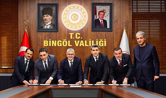 Bingöl'de 115 milyon liralık İŞGEM yatırımı için imzalar atıldı