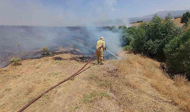 Bingöl'de 5 ayrı noktada çıkan yangınlar söndürüldü