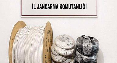 Bolu'da kablo hırsızlarını JASAT ekipleri yakaladı
