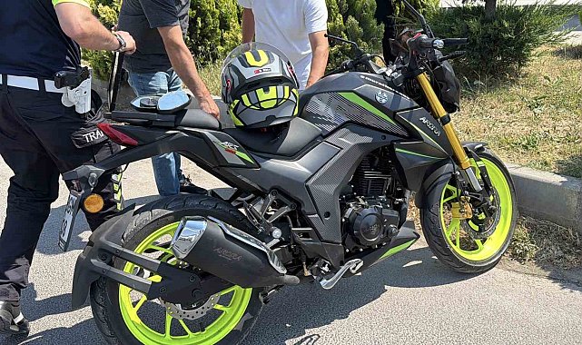 Bolu'da motosiklet ile elektrikli motosiklet çarpıştı: 1 yaralı