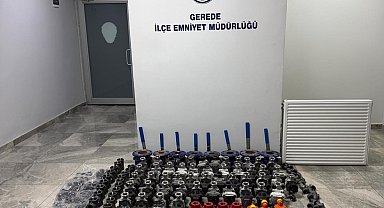 Bolu'da şantiyeden çaldığı 2,5 milyon liralık malzemeleri satmak isterken yakalandı