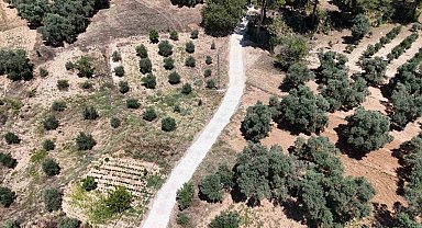 Bozdoğan Güvenir'de yol çalışması tamamlandı