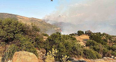 Bozdoğan'da tahliye başladı, alevler sınıra dayandı