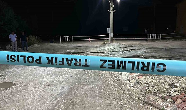 Burdur'da şiddetli yağış sonrası köprüde çökme meydana geldi