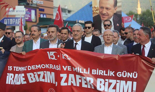 Bursa 15 Temmuz'un 10. yılında tek yürek