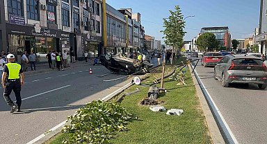 Bursa'da feci kaza : 2 yaralı