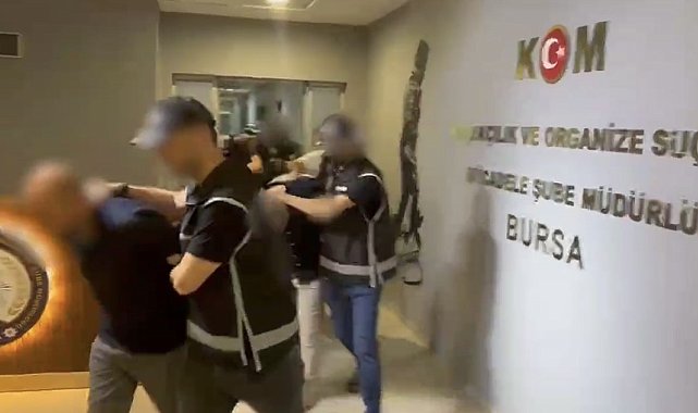 Bursa'da vatandaşın canını bezdirmişlerdi...Şafak operasyonu ile yakalandılar