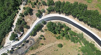 Büyükşehir, Osmangazi'nin Dağakça yolunu yeniledi
