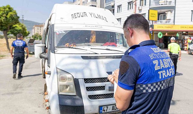 Büyükşehir'den tarım işçisi servislerine sıkı denetim