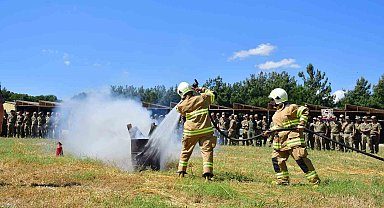 Çanakkale'de askeri personele Orman Yangınlarıyla Mücadele Eğitimi