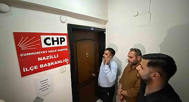 CHP Nazilli ilçe teşkilatında devir teslim krizi