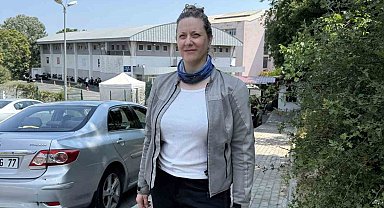 Çorlu'da yola dökülen yağ kazaya neden oldu: Metrelerce sürüklendiler, o anlar kamerada