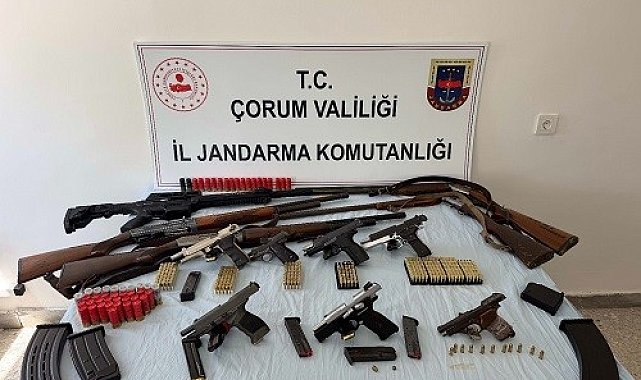 Çorum'da bu yıl kutlamalarda havaya ateş açan 28 kişiye adli işlem yapıldı