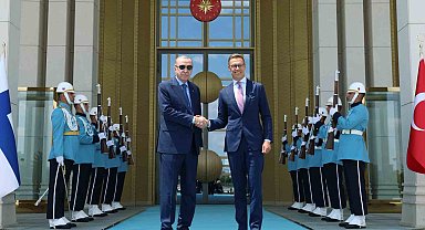 Cumhurbaşkanı Erdoğan, Finlandiya Cumhurbaşkanı Stubb ile görüştü