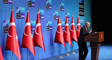 Cumhurbaşkanı Erdoğan: "NATO birbirine bağımlı ülkelerin değil, birbirine güç katan müttefiklerin ittifakı olmalıdır"