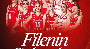 Cumhurbaşkanı Erdoğan'dan 'Filenin Sultanları'na tebrik