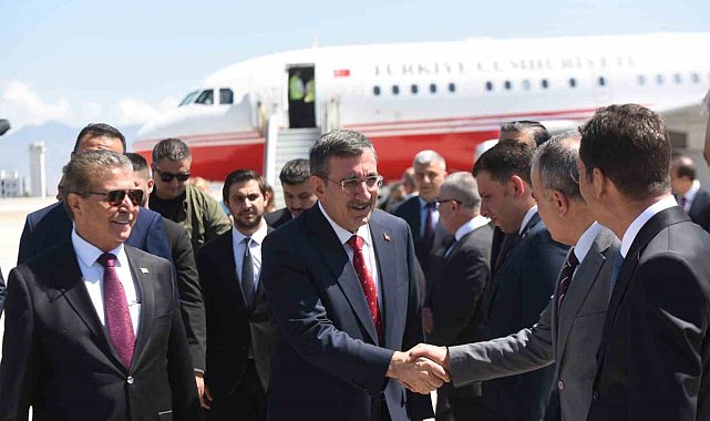 Cumhurbaşkanı Yardımcısı Cevdet Yılmaz, KKTC'de
