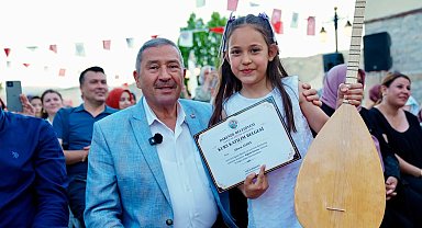 Darende Belediyesi Sanat ve Eğitim Atölyesi'nde dönem sonu heyecanı