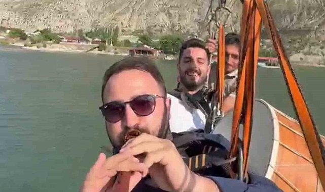Davul zurnayla zipline keyfi
