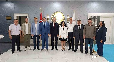 DÇGC Başsavcı Ünalan'a hayırlı olsun ziyareti