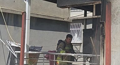 Defne'de ev yangını yaşandı