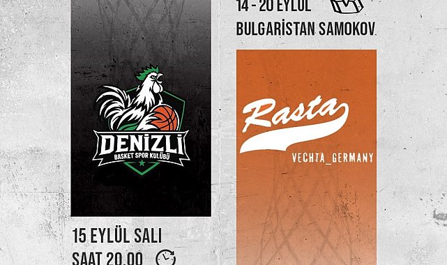 Denizli Basket'in Avrupa'daki il rakibi Rasta Vechta