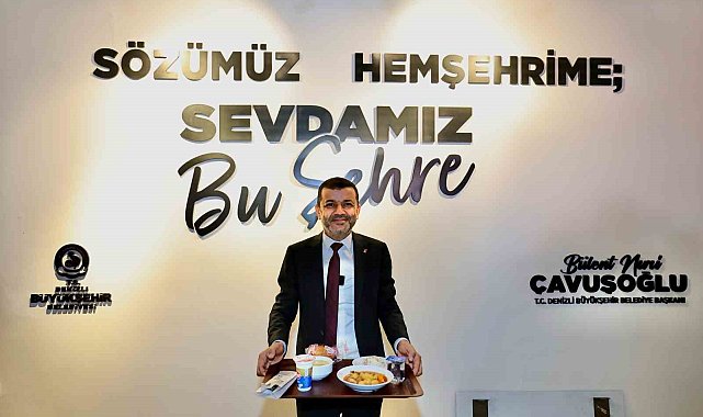 Denizli'de Kent Lokantalarına ilk 6 ayda 164 binden fazla öğün servis edildi